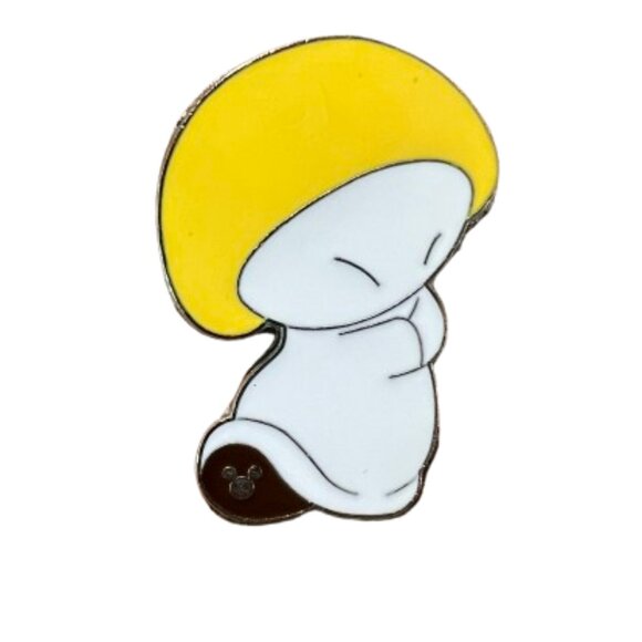Disney Accessories - Disney Trading Pin Hop Low Mushroom Hidden Mickey Yellow White Fantasia